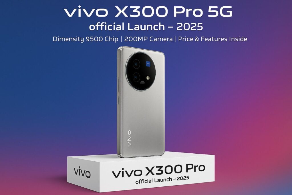 vivo X300 Pro specs 5G – Dimensity 9500 वाला Ultra Premium Flagship | Price & Key Features