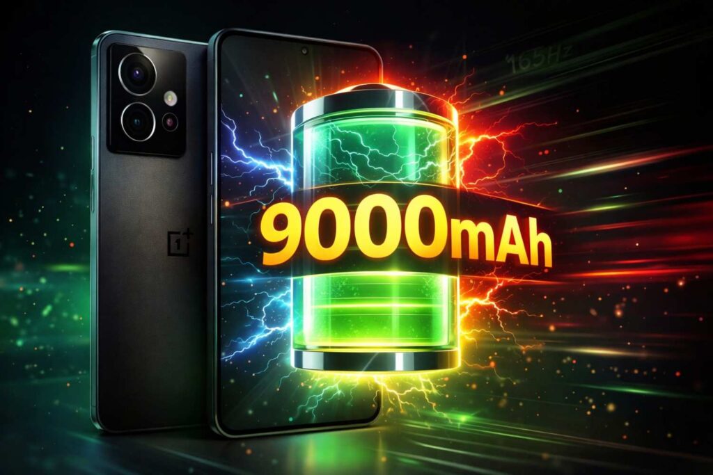 OnePlus 9000mAh Battery Smartphone आ रहा है, Turbo Series में मिलेगा 2–3 दिन का Backup