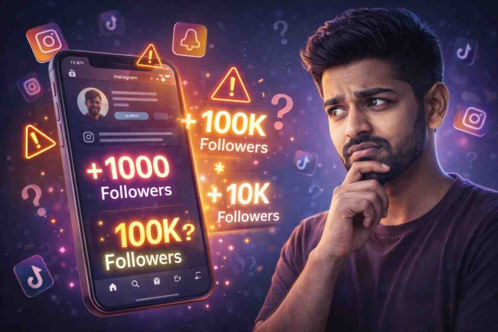 FreeFollowersNet Review 2026, क्या सच में Instagram Followers 100k Free मिलते हैं?