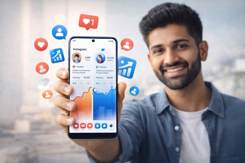 Boost Grams Followers 2026 | Free Instagram and Twitter Followers का सच | Real Experience and Free Trial Guid