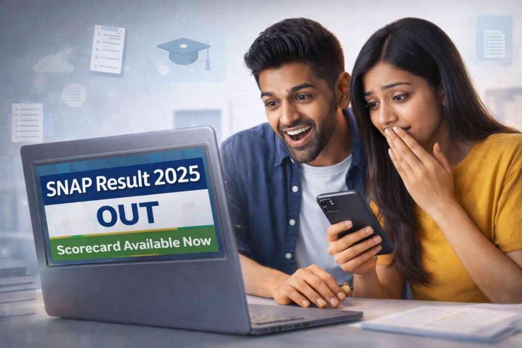 SNAP Result 2025 OUT, Result Date, Time, Scorecard PDF, Cut Off, Good Score and Complete Analysis