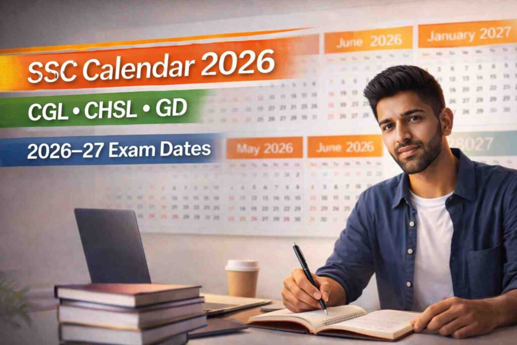 SSC Calendar 2026–27 जारी, CGL, GD, CHSL Exam Dates, PDF Download and पूरा एग्जाम शेड्यूल की पूरी जानकारी