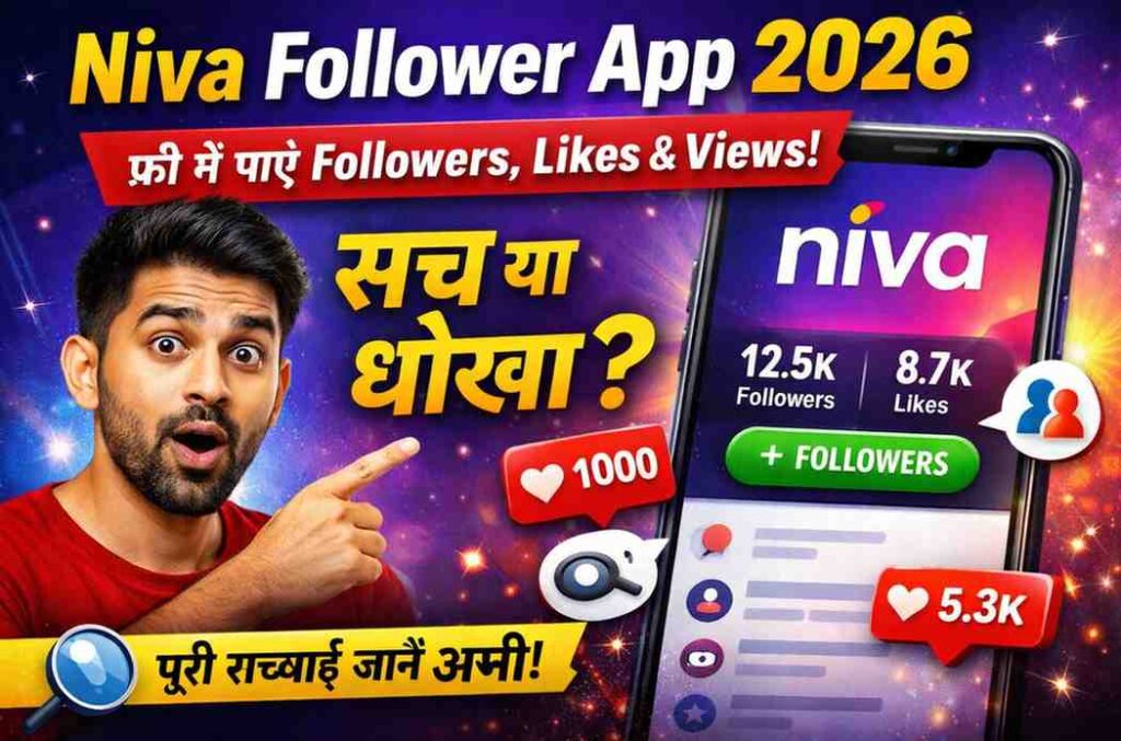 Niva Follower Apps Download 2026 – Free Instagram Followers, Likes and Views (Honest Review)