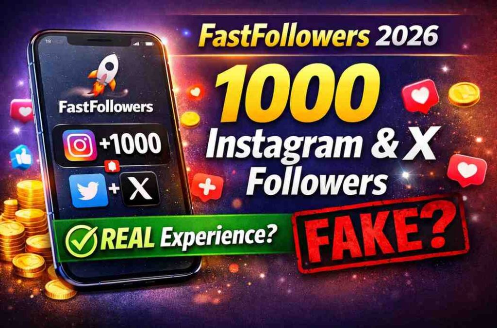 FastFollowers Review 2026, Fast Followers 1000 Instagram Followers सच या Fake?