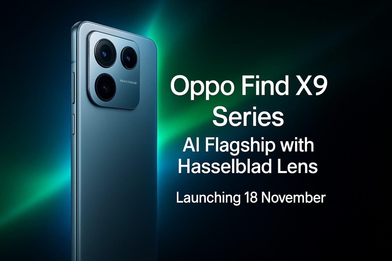 Oppo Find X9 Series India Launch: 18 नवंबर को आएगा 7500mAh Battery & 9500 Chipset | Full Specs & Price
