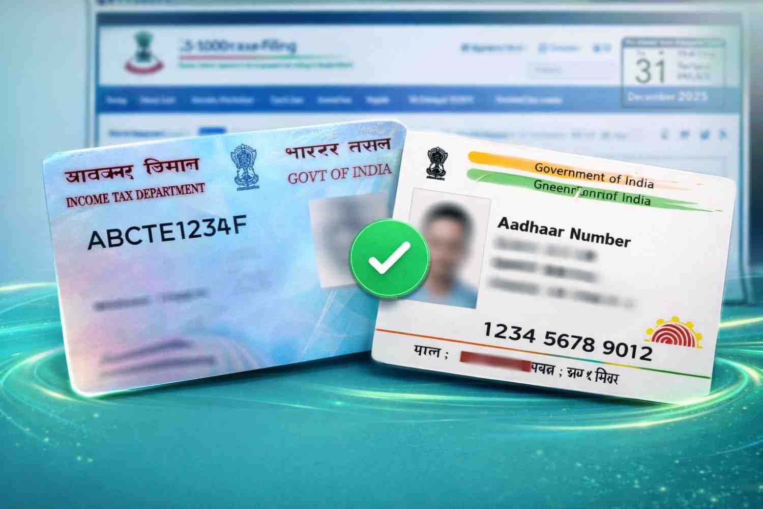 PAN Card Holders Alert, Aadhaar Link नहीं किया तो 31 दिसंबर 2025 से PAN होगा Inactive, ₹1000 पेनल्टी से कैसे बचें