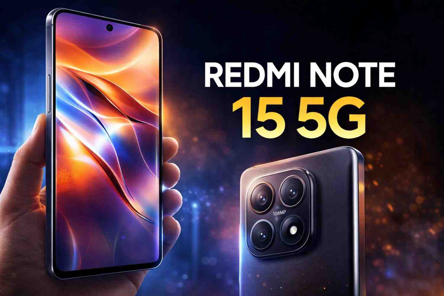 Redmi Note 15 5G - 108MP कैमरा, Snapdragon 6 Gen 3 और दमदार बैटरी – क्या ये 2026 का बेस्ट मिड-रेंज फोन है?