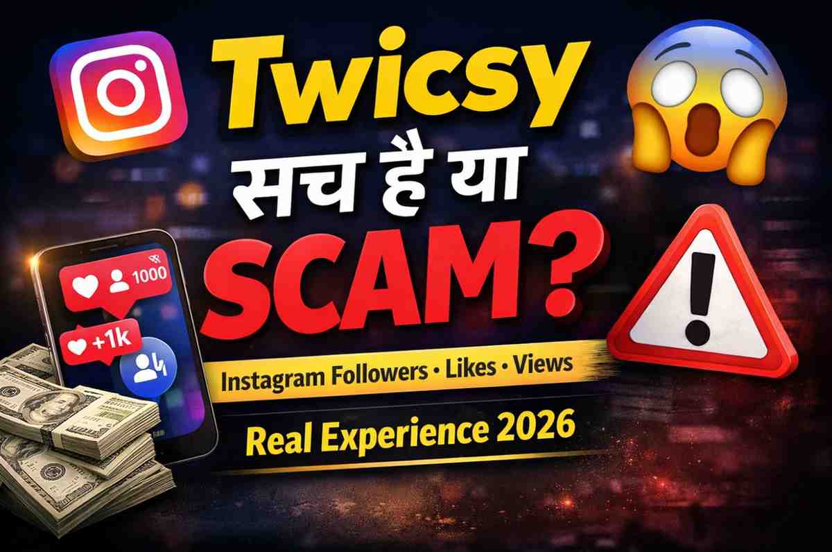 Twicsy Review 2026 Real Experience, Instagram Followers, Likes and Views Safe?
