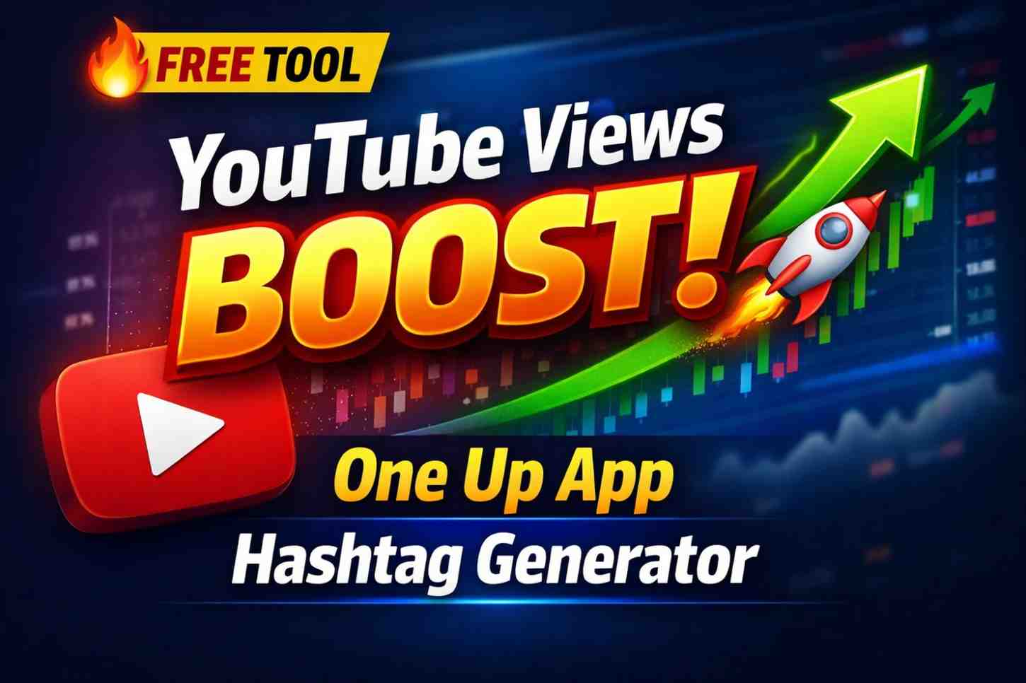 One Up App YouTube Hashtag Generator Free